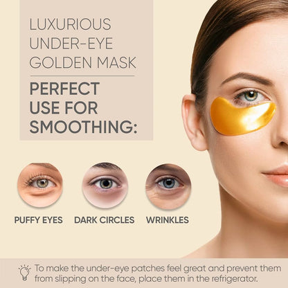 60pcs Gold Collagen Eye Mask