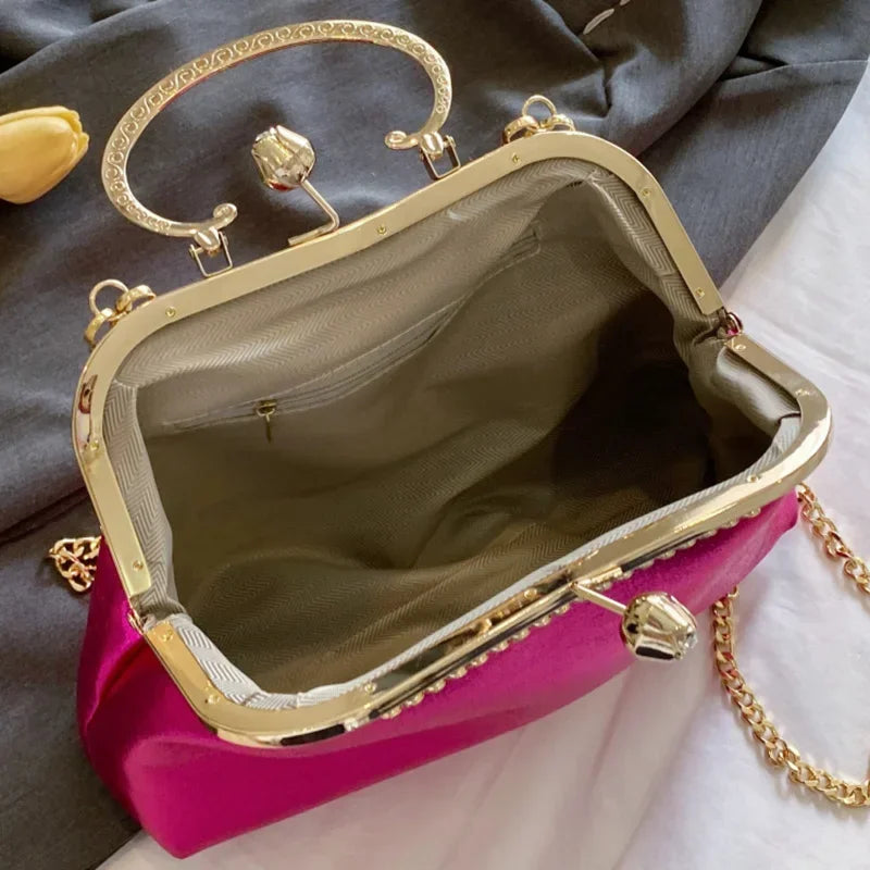 Glam Chain Handle Bag