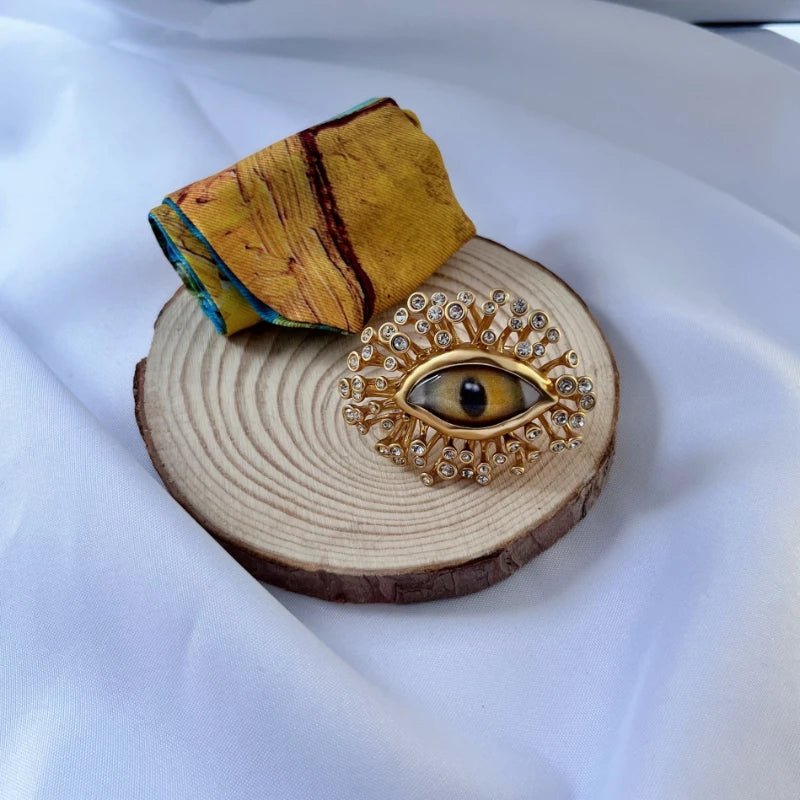 Elysian Third Eye Opulence Oversized Ring