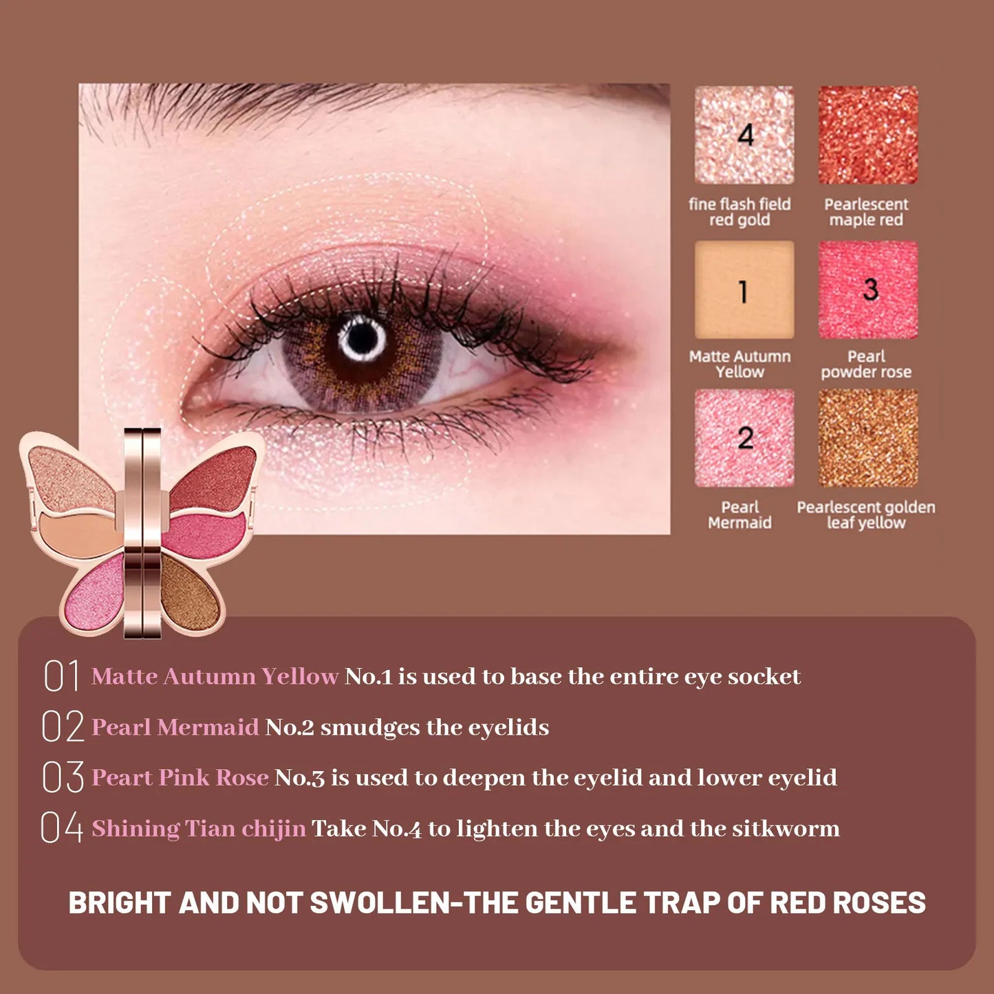 Butterfly Eyeshadow Palette