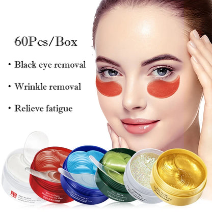 60pcs Gold Collagen Eye Mask