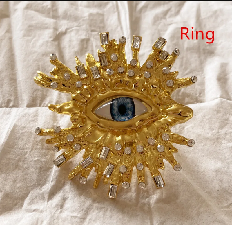 Elysian Third Eye Opulence Oversized Ring