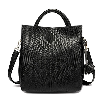 Sophisticated Woven Tote Bag