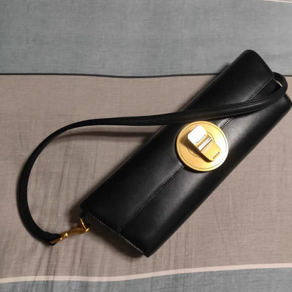 The Royale Gold Emblem Clutch Purse