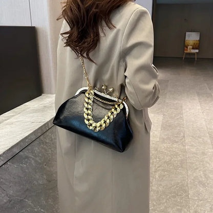 Glam Chain Handle Bag