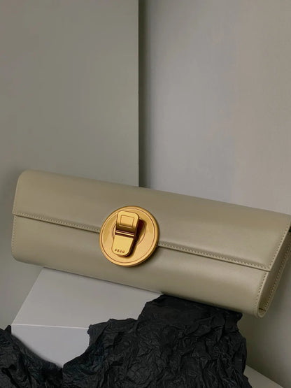 The Royale Gold Emblem Clutch Purse